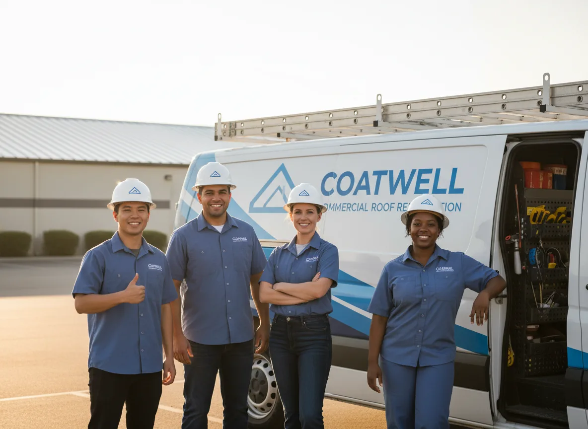 Commercial roof coating company in Traskwood, AR